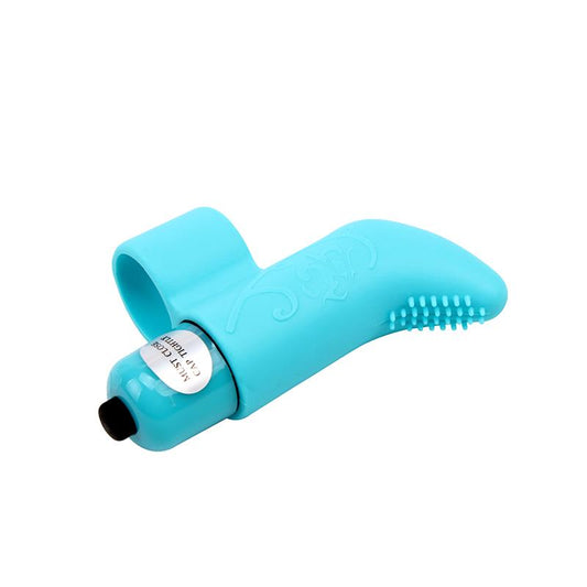 CHISA - STIMULATOR MISSWEET 7.6 X 2.2 CM SILICONE BLUE
