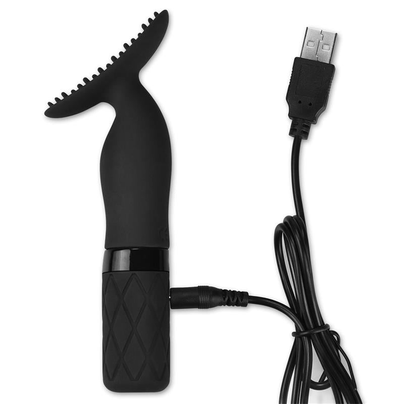 LOVETOY - STIMULATOR O-SENSUAL CLIT JIGGLE USB BLACK