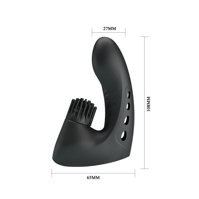 PRETTYLOVE - STIMULATOR ROTATOR MAGIC DRILL USB SILICONE
