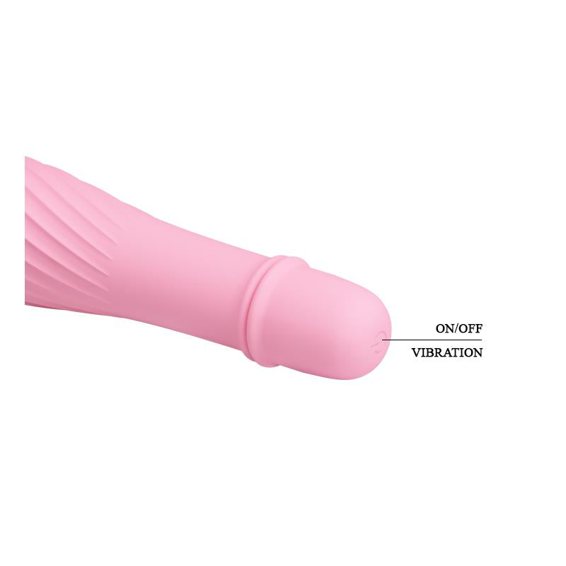 PRETTYLOVE - STIMULATOR SOLOMON SOFT PINK