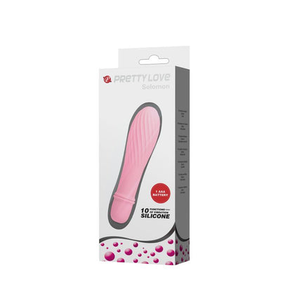 PRETTYLOVE - STIMULATOR SOLOMON SOFT PINK
