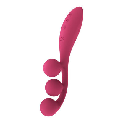 SATISFYER - TRI BALL 1 MULTI VIBRATOR RED