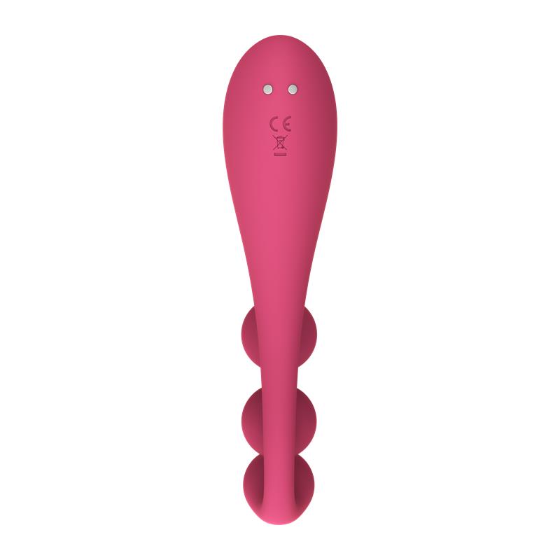 SATISFYER - TRI BALL 1 MULTI VIBRATOR RED
