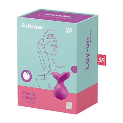 SATISFYER - STIMULATOR VIVA LA VULVA 3 VIOLET