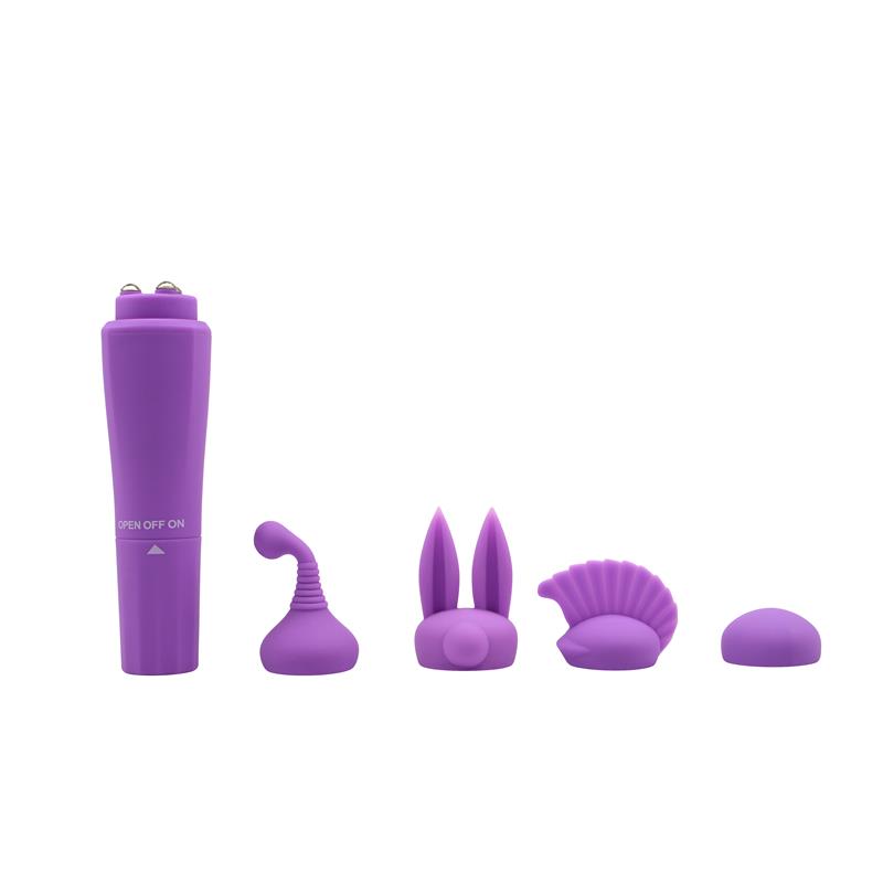 CHISA - STIMULATOR WITH 4 HEADS SWEET PURPLE