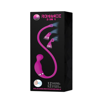 ROMANCE - STIMULATOR WITH SUCTION 3 IN 1