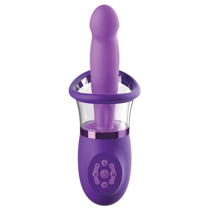 FANTASY FOR HER - STIMULATOR WITH TONGE AND SUCTION ULTIMATE PLEASURE PRO PLUS
