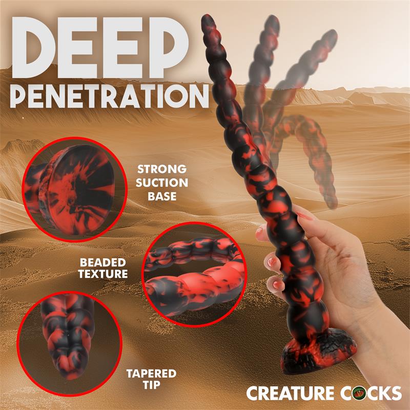 CREATURE COCKS - STINGER SILICONE DILDO 37 CM