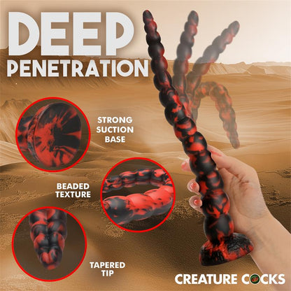 CREATURE COCKS - STINGER SILICONE DILDO 37 CM
