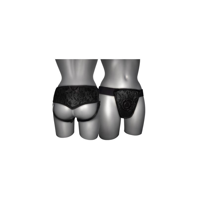 JOYDIVISION - STRAP ON DE LUXE BLACK WITH BACK S - XL