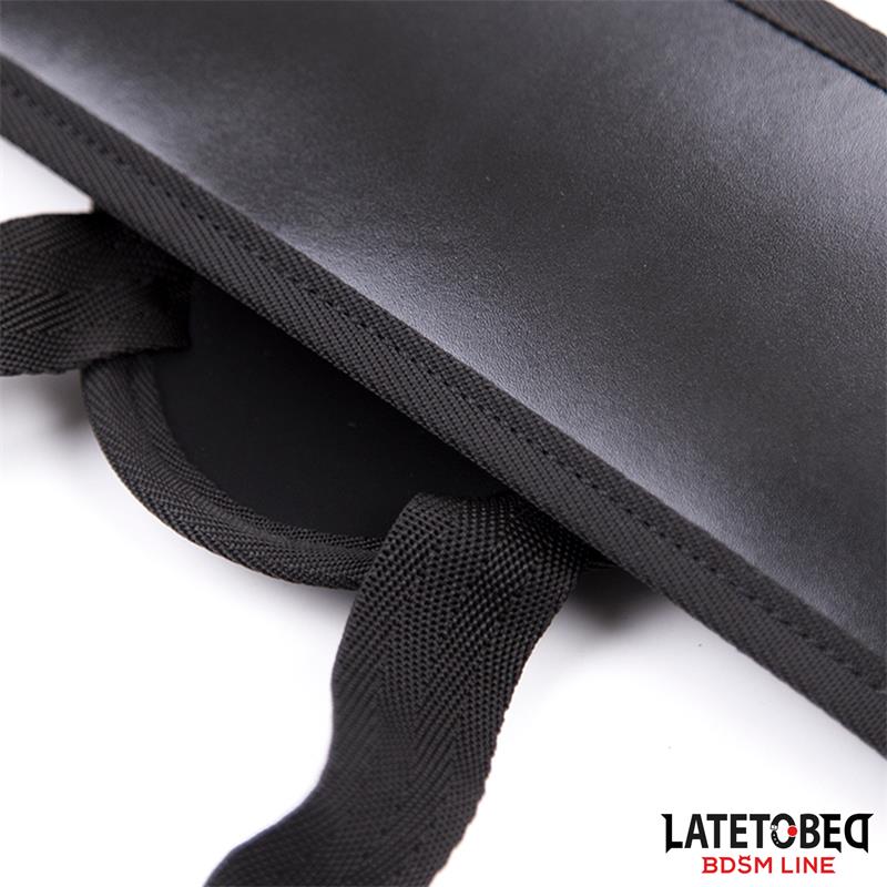 LATETOBED BDSM LINE - STRAP-ON HARNESS WIDE BELT ADJUSTABLE