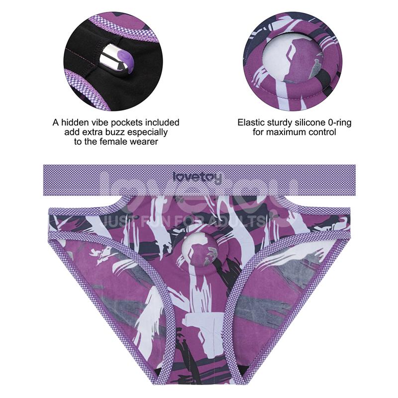 LOVETOY - STRAP-ON PANTIES VIOLET
