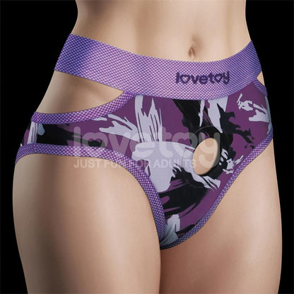 LOVETOY - STRAP-ON PANTIES VIOLET