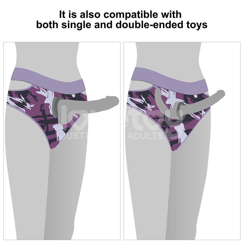 LOVETOY - STRAP-ON PANTIES VIOLET