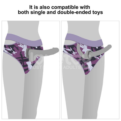 LOVETOY - STRAP-ON PANTIES VIOLET