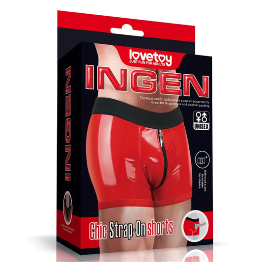 LOVETOY - STRAP-ON SHORTS SIZE M/L 36-39