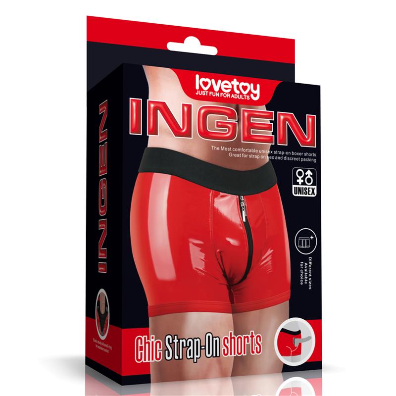 LOVETOY - STRAP-ON SHORTS SIZE S/XS 28-31