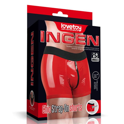 LOVETOY - STRAP-ON SHORTS SIZE S/XS 28-31