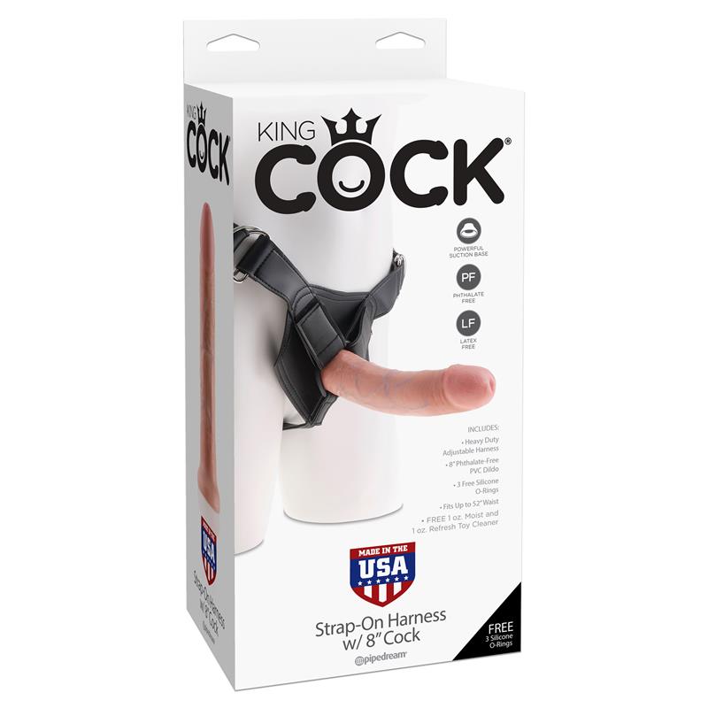 KING COCK - STRAP-ON WITH DILDO 8