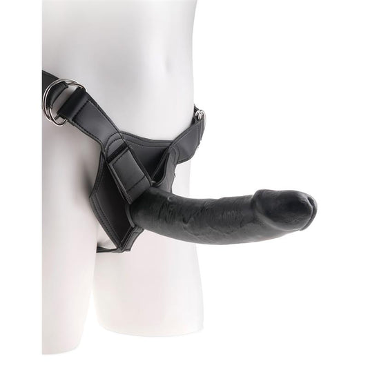 KING COCK - STRAP-ON WITH DILDO 9 - BLACK