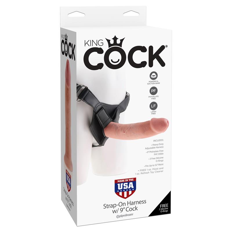 KING COCK - STRAP-ON WITH DILDO 9