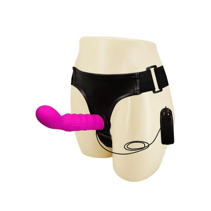 BAILE - STRAP-ON WITH DILDO PURPLE 15.5 CM