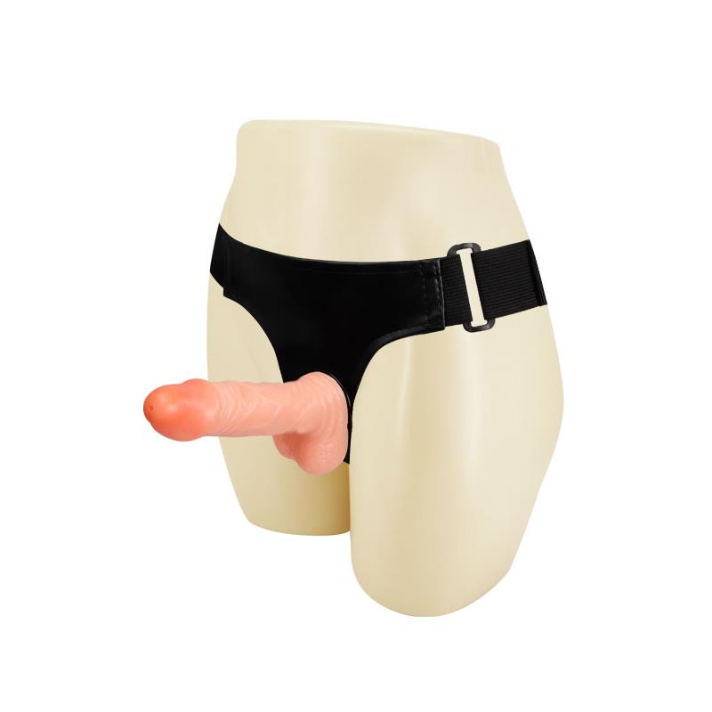 BAILE - STRAP-ON WITH DILDO REALISTIC FLESH 15 CM