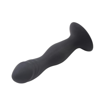 CHISA - STRAP-ON WITH DILDO RUMPY SILICONE BLACK