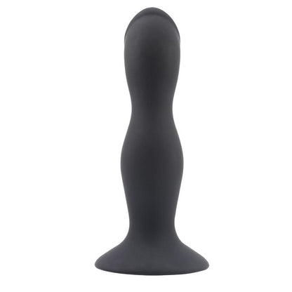 CHISA - STRAP-ON WITH DILDO RUMPY SILICONE BLACK