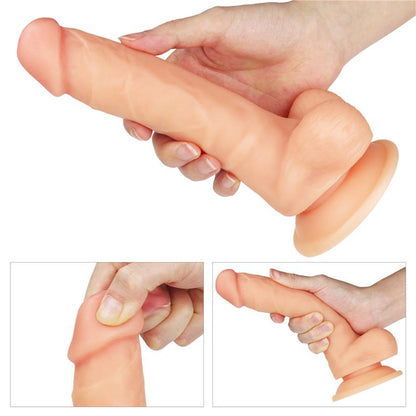 LOVETOY - STRAP-ON WITH DILDO WITH VIBRATIOND AND REMOTE CONTROL 7.5
