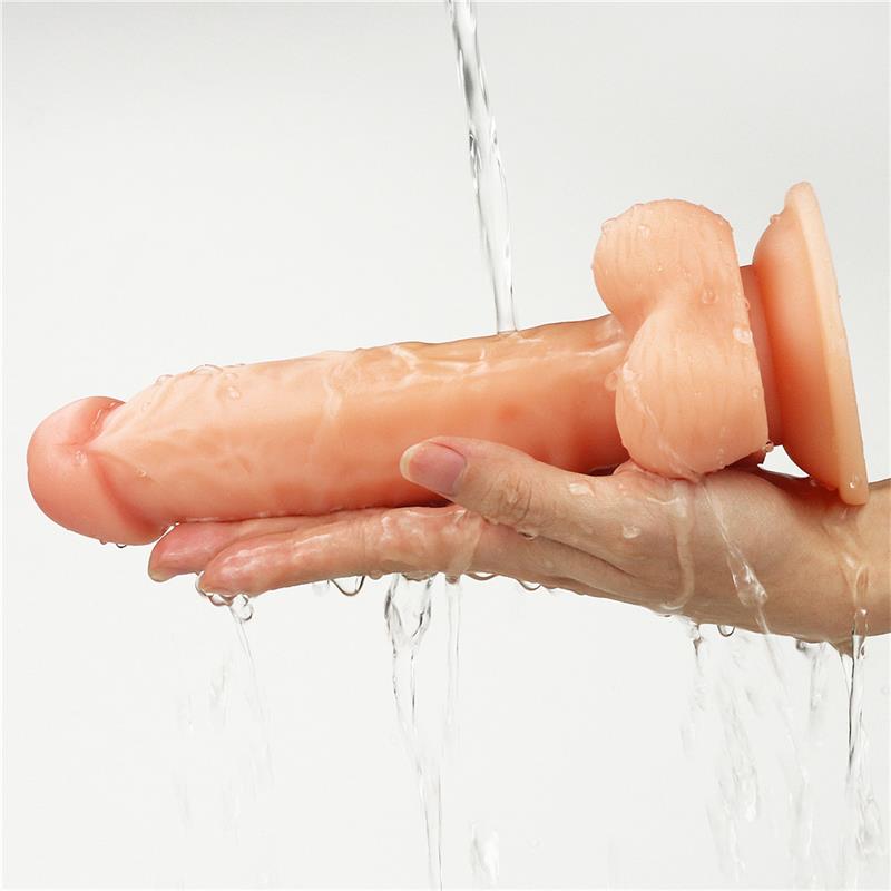 LOVETOY - STRAP-ON WITH DILDO WITH VIBRATIOND AND REMOTE CONTROL 7.5
