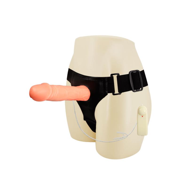 BAILE - STRAP-ON WITH HOLLOW DILDO JESSICA 18 CM