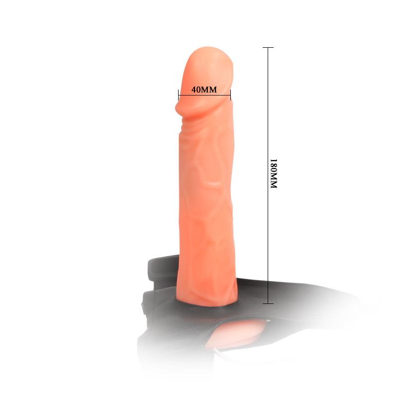 BAILE - STRAP-ON WITH HOLLOW DILDO JESSICA 18 CM