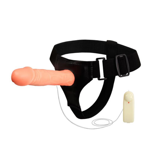 BAILE - STRAP-ON WITH HOLLOW DILDO JESSICA 18 CM