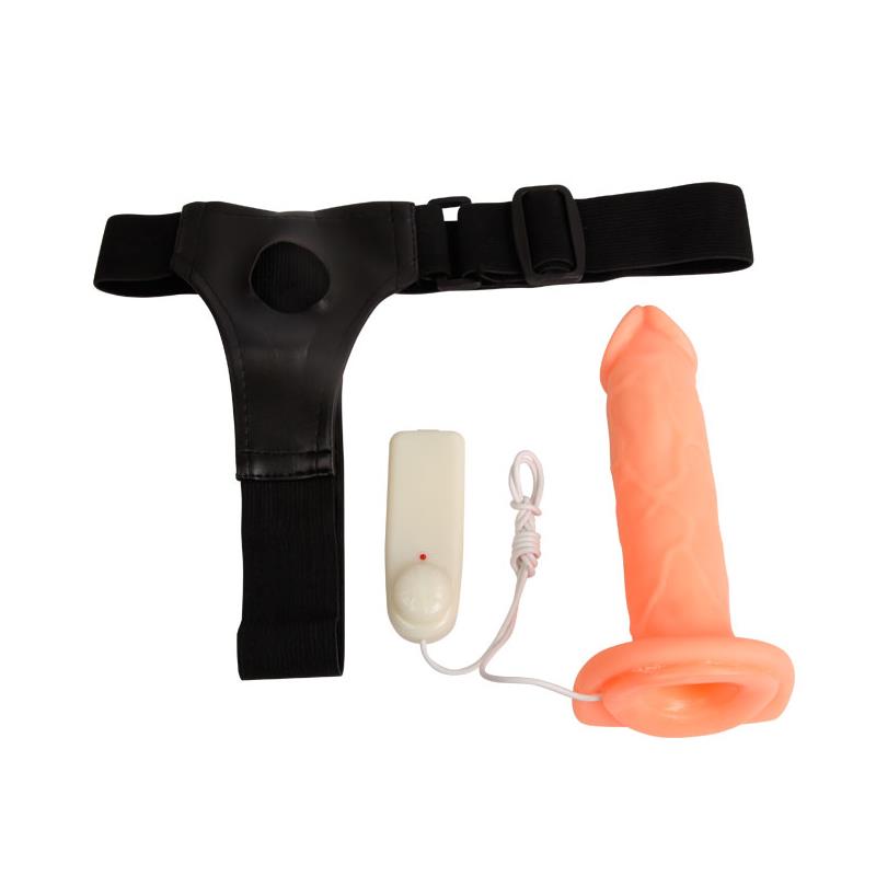 BAILE - STRAP-ON WITH HOLLOW DILDO JESSICA 18 CM