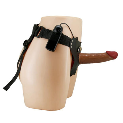 PRETTYLOVE - STRAP-ON WITH HOLOW DILDO, VIBRATION AND REMOTE CONTROL STARKS