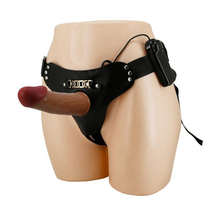 PRETTYLOVE - STRAP-ON WITH HOLOW DILDO, VIBRATION AND REMOTE CONTROL STARKS