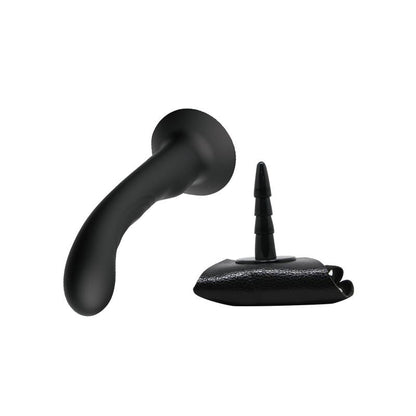 BAILE - STRAP-ON WITH SILICONE DILDO BLACK