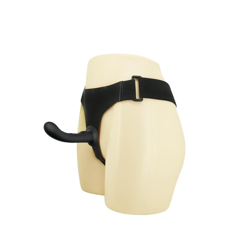 BAILE - STRAP-ON WITH SILICONE DILDO BLACK