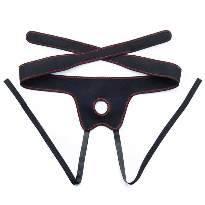 LOVETOY - STRAP-ON WITH VIBRATING DILDO AND REMOTE CONTROL 8.5