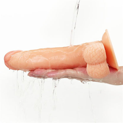 LOVETOY - STRAP-ON WITH VIBRATING DILDO AND REMOTE CONTROL 8.5