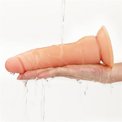 LOVETOY - STRAP-ON WITH VIBRATING DILDO WITH REMOTE CONTROL 7.5