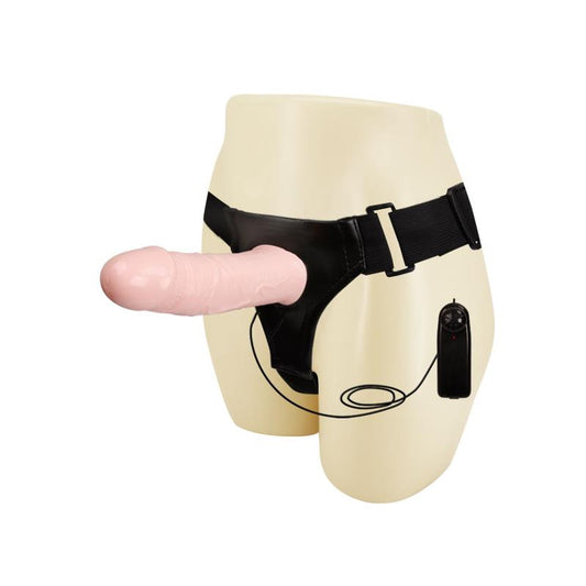 BAILE - STRAP-ON WITH VIBRATING HOLLOW DILDO MENS PANTS