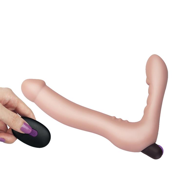 LOVETOY - STRAPLESS  DOBLE DILDO SILICONE USB