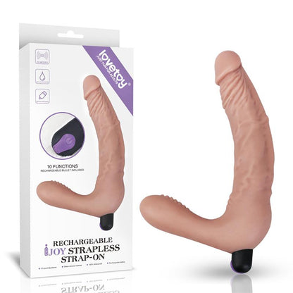LOVETOY - STRAPLESS DOUBLE DILDO SILICONE USB