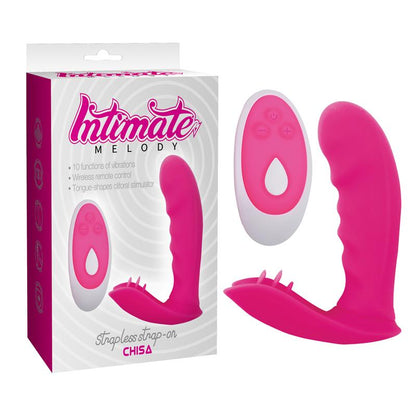 CHISA - STRAPLESS STRAP ON STIMULATOR WITH REMOTE