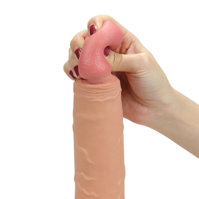 LOVETOY - STRAPON WITH HOLLOW DILDO ADJUSTABLE 8.5