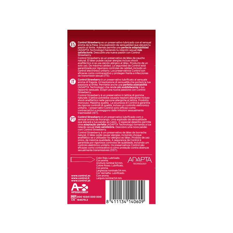 CONTROL - STRAWBERRY 12 UDS