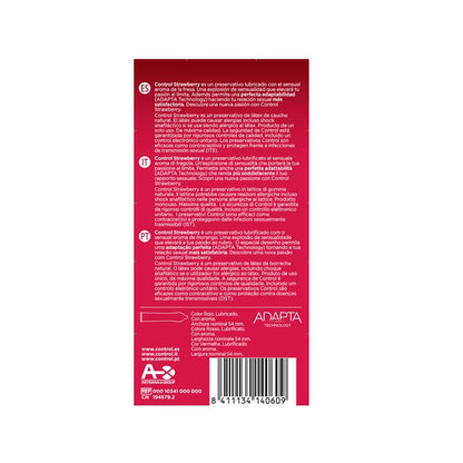 CONTROL - STRAWBERRY 12 UDS