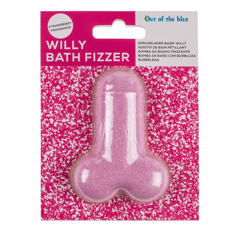 OOTB - STRAWBERRY BATH FIZZER PENIS SHAPE